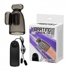 BAILE - Penis Trainer Vibrating Crystal Cap III